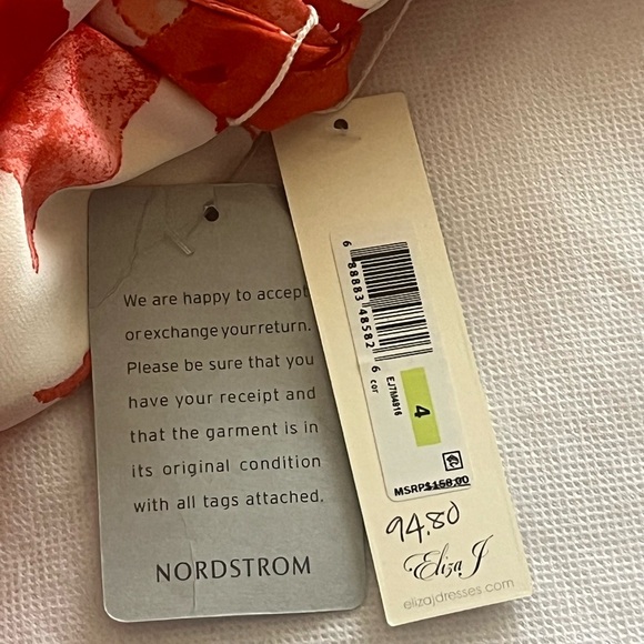 NWT Eliza J High Low Dress - Picture 7 of 7